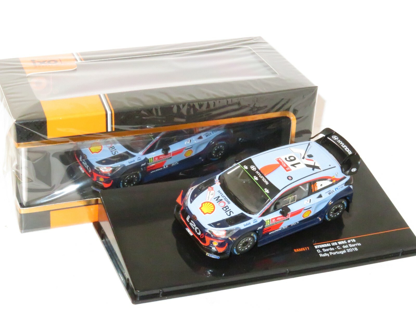 1/43 Hyundai i20 Coupe WRC  Shell Mobis  Rally Portugal 2018  D.Sordo