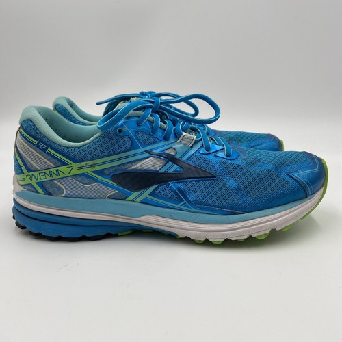 Brooks Ravenna 7 Running Shoes Women Size 9 Blue Mesh Breathable - 第 8/12 張圖片