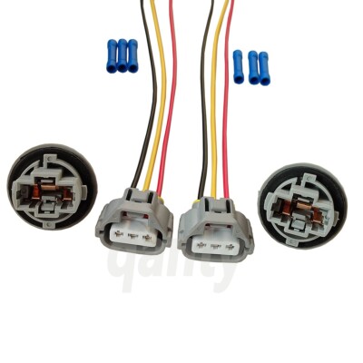 Front Turn Signal Light Plug Harness Bulb Socket 90075-60060 For
