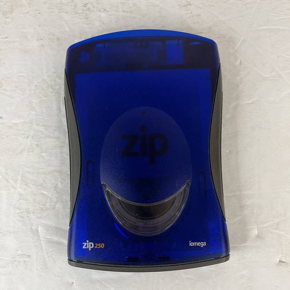 Iomega Zip 250 USB & SCSI External Drive Model Z250USBPCM. TESTED
