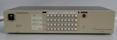 IMAGENICS DVAX-84 8 Input 4 Output DVI Matrix Switcher #43