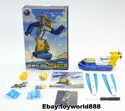 NEW X-TRANSBOTS MM-XII MM-12 Neptune MP Seaspray Figures toy - Picture 1 of 9