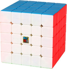 5X5 Stickerless Magic Cube Speed Cube Puzzle Game Toy Educational Kids Toys