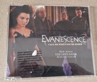 Evanescence    Call Me When You're Sober cd Single Promo 2006