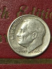 1964-D Roosevelt SILVER Dime  Denver Mint   EF  Gently Circulated   "BUY IT NOW"