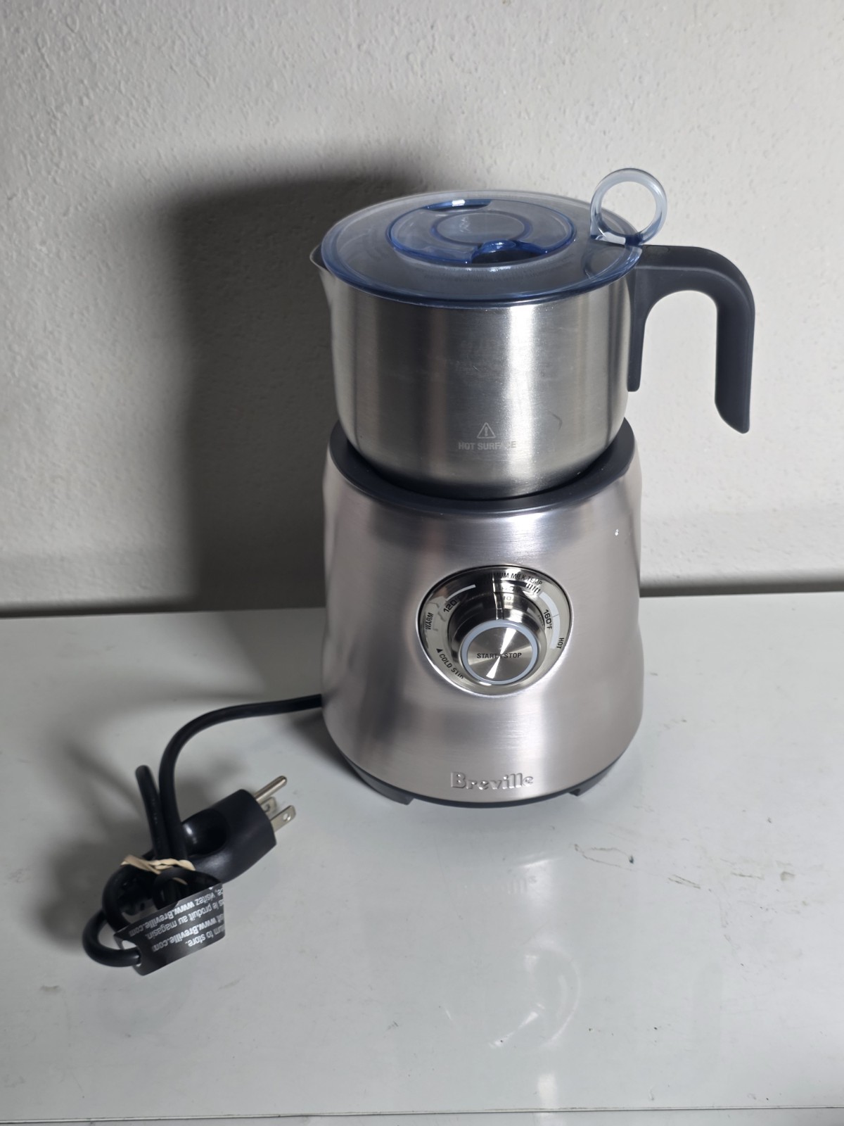 Breville BMF600XL Milk Cafe Milk Frother - Silver