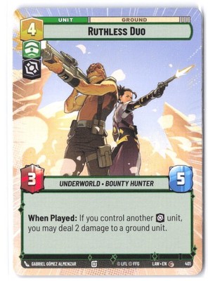 Ruthless Duo (Hyperspace) 401 NM A Lawless Time