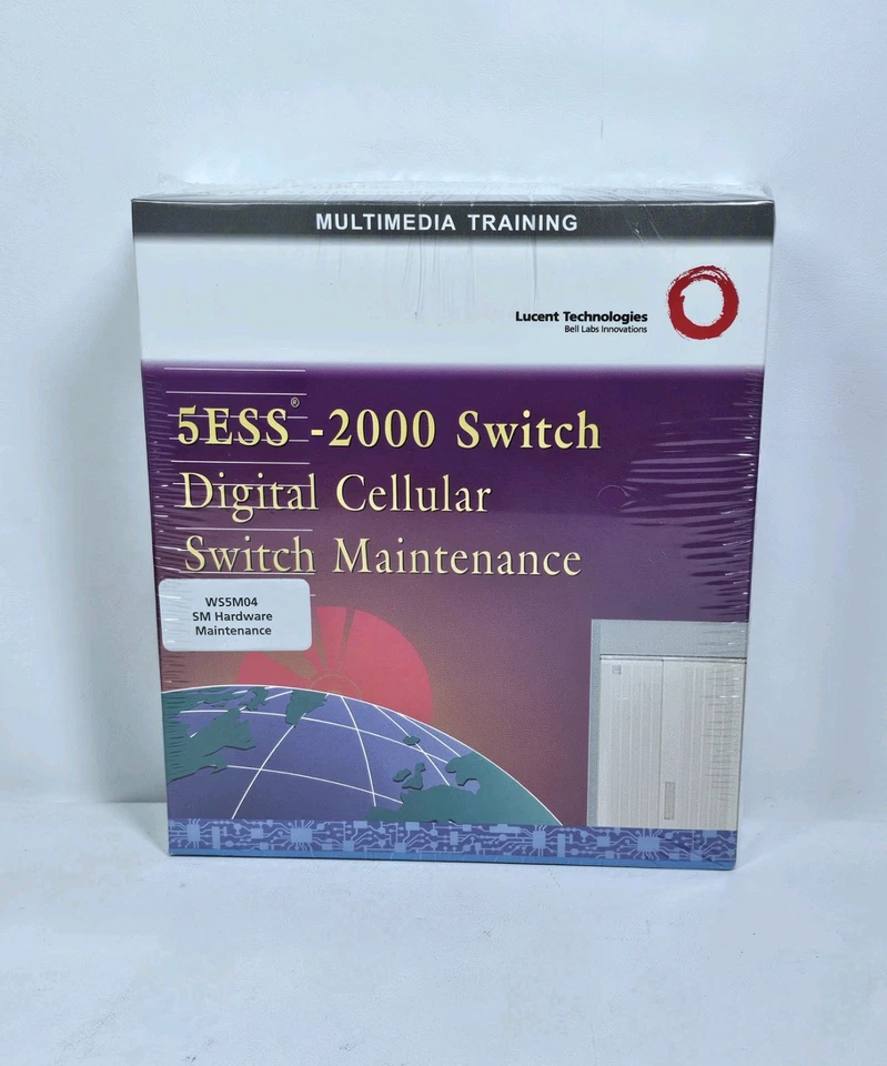 Lucent Tech 5ESS - 2000 Switch Digital Cellular Switch Maintenance Training Set - Image 4 of 4