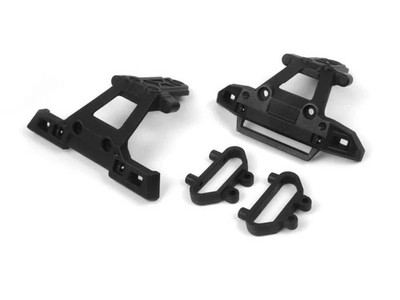 BlackZon 540312 Bumper Set (Front/Rear) for Spryte