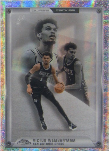 2025-26 Topps Victor Wembanyama 1980-81 Chrome MOJO Refractor GEM