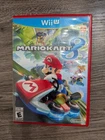Mario Kart 8 (Nintendo Wii U 2014)  Case and CD. Game Tested. Used.
