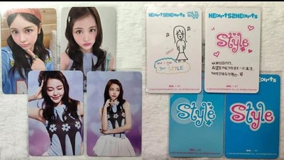 SMTOWN Hearts2Hearts H2H 中国 QQ トレカ 8枚セット HEARTS2HEARTS H2H OFFICIAL STYLE ALBUM QQ MUSIC POB PHOTOCARD | eBay