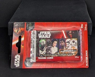 ''TOPPS'' ''STAR-WARS'' ''2015'' ''DAS ERWACHEN DER MACHT''  ''BLISTER PACK'' NEU & SEALED