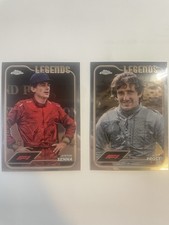 Topps Chrome F1 Legends Card Lot 24 Cards Senna Prost Floor it F175 Mansell /299