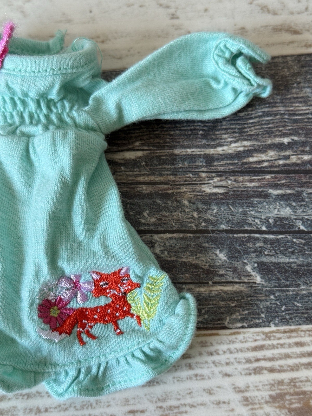 SAOLA American Girl Welliewishers bambola set FOX SLEEPOVER solo pigiama e pantofole