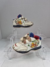VINTAGE/y2k Winnie the Pooh Tigger Toddler Sneaker Shoes Size 6.5c 90s Damaged