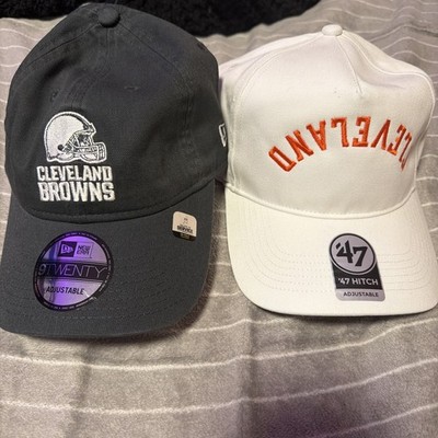 Lot Of 2 Cleveland Browns Headmost adjustable Hats