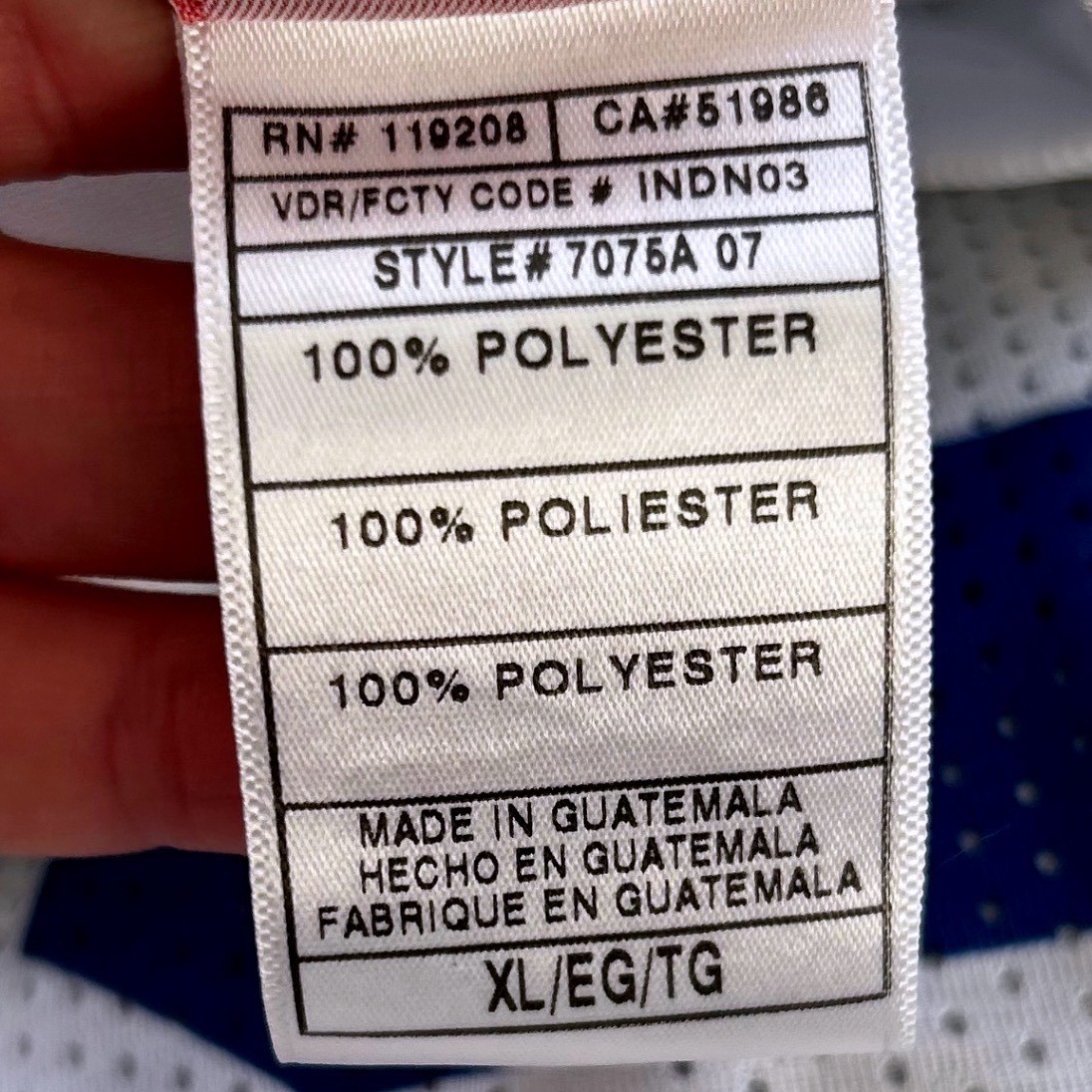 Reebok Indianapolis Colts 29 Addai NFL Football Jersey Men's XL White Blue thumbnail 7