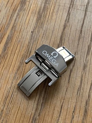 Omega 18 mm cierre de despliegue para relojes OMEGA Speedmaster, correa/correa Seamaster