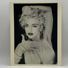 Madonna Oversized Postcard 8x10 Rock Express 1992  Boy Toy Inc. USA Variant RARE