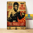 Smoking Joe Frazier Vintage Boxing Metal Poster Sign 20x30cm