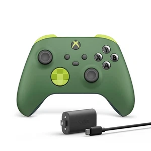 NEW Contrôleur sans fil de Microsoft Xbox Series X S Un PC Android iOS Remix vert