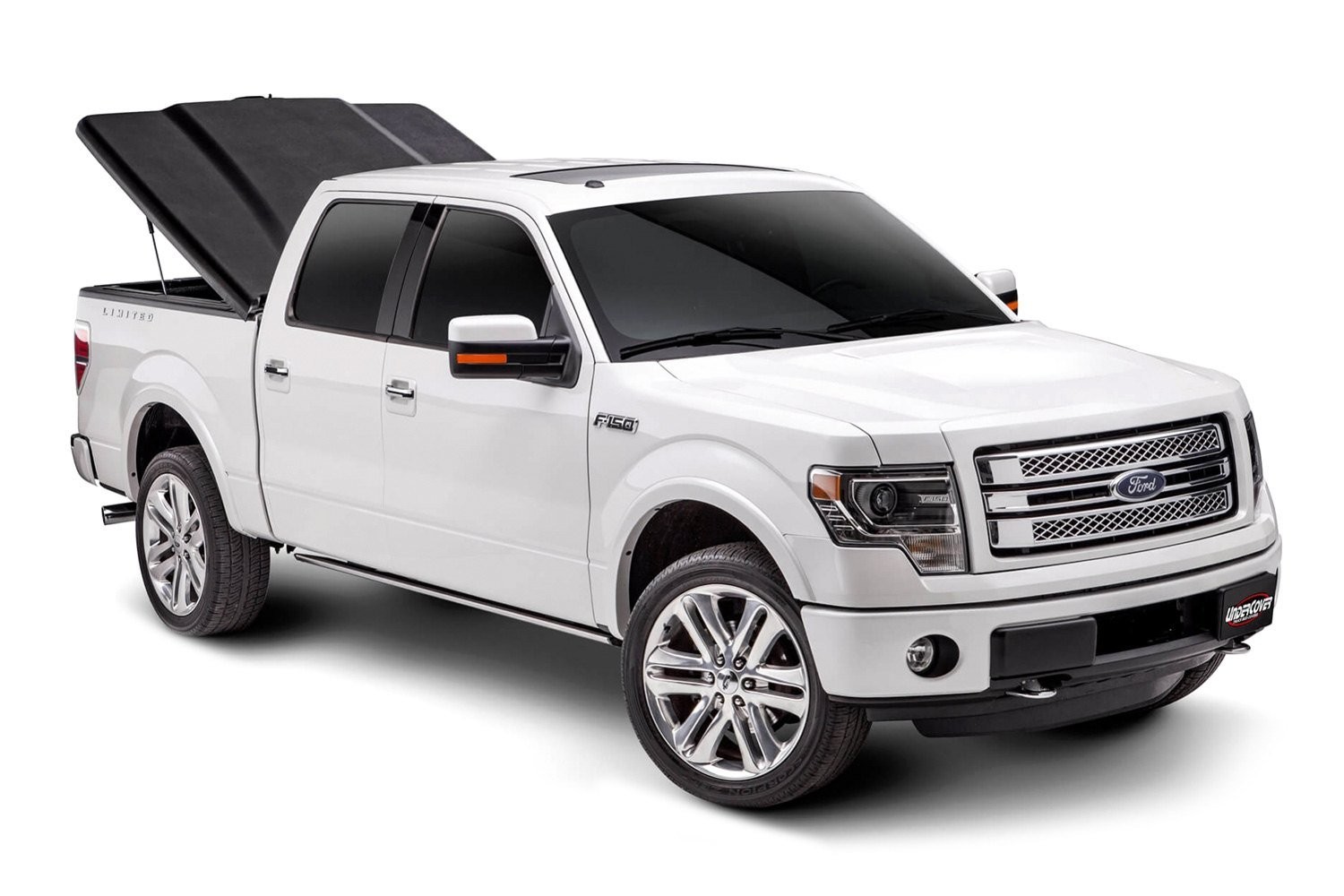 For GMC Sierra 1500 2019-2025 UnderCover UC1208 Elite Hard Hinged Tonneau Cover