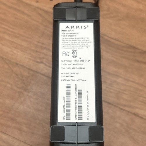 Arris SURFboard SBG10 DOCSIS 3.0 Cable Modem Dual-Band WiFi - Picture 3 of 3