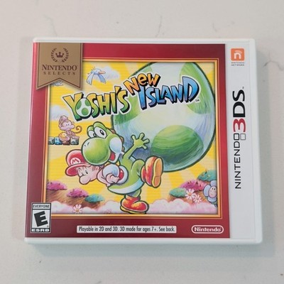 Yoshi's New Island (Nintendo 3DS, 2014) w/ Insert - Nintendo Selects 