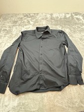 Armani exchanged shirt Men s Black Button Down Large L