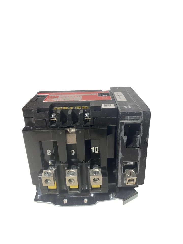 Square D 8903SP03 Lighting Contactor 60A 3P 600V - Image 3 of 4