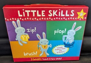 LITTLE SKILLS ZIP! PLOP! BRUSH! BOOKS. Progress Chart & Stickers. NEW! FREE SHIP