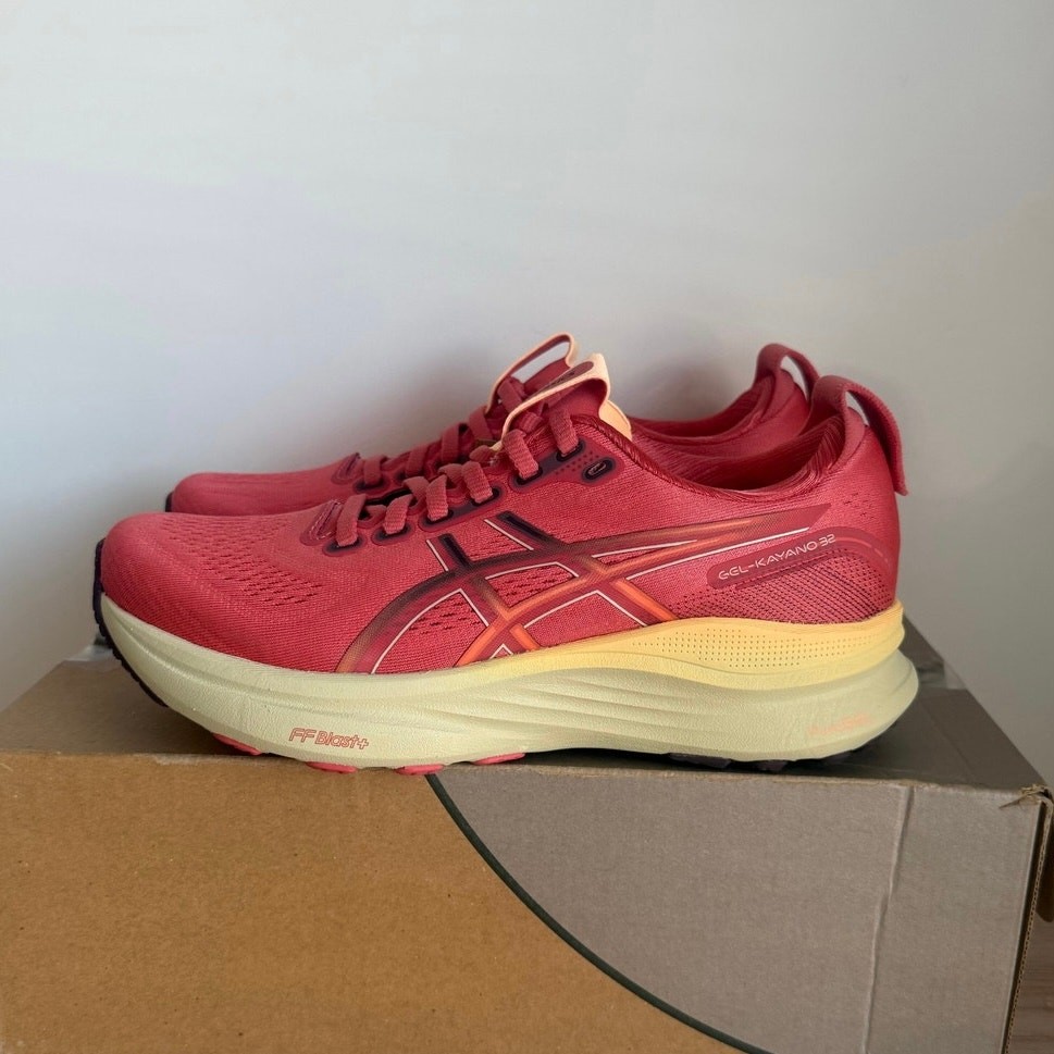 ASICS Gel Kayano 32 'Dark Pink Clay' Women Running Sneakers- SZ
