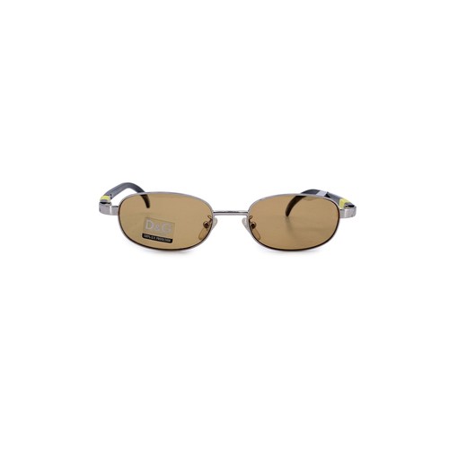 Authentic D&G Dolce & Gabbana Silver Rectangular 2032 Sunglasses 50/18 140mm