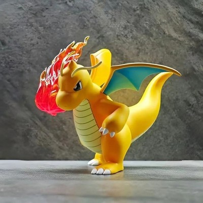 Dragoran Pokémon Figur 10 cm   Fire Punch   Gaming Anime Statue Deko   4 Var.