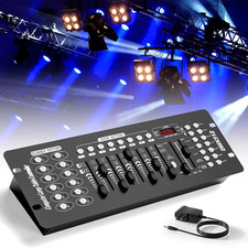 Controlador dmx 192 canales consola luces escenario dj espectaculos fiestas show