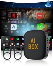 5 in 1 Wireless CarPlay Adapter and Android Auto Adapter Support Netflix/YouT...