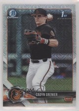 2018 Bowman Draft Chrome Asia Mojo Refractor Cadyn Grenier #BDC-134 0st9