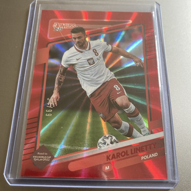 Karol Linetty - Poland - Panini Donruss 21/22 Road to Qatar 34/99