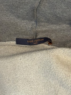 Louis Vuitton Grey Graffiti Zip Up Hoodie | eBay