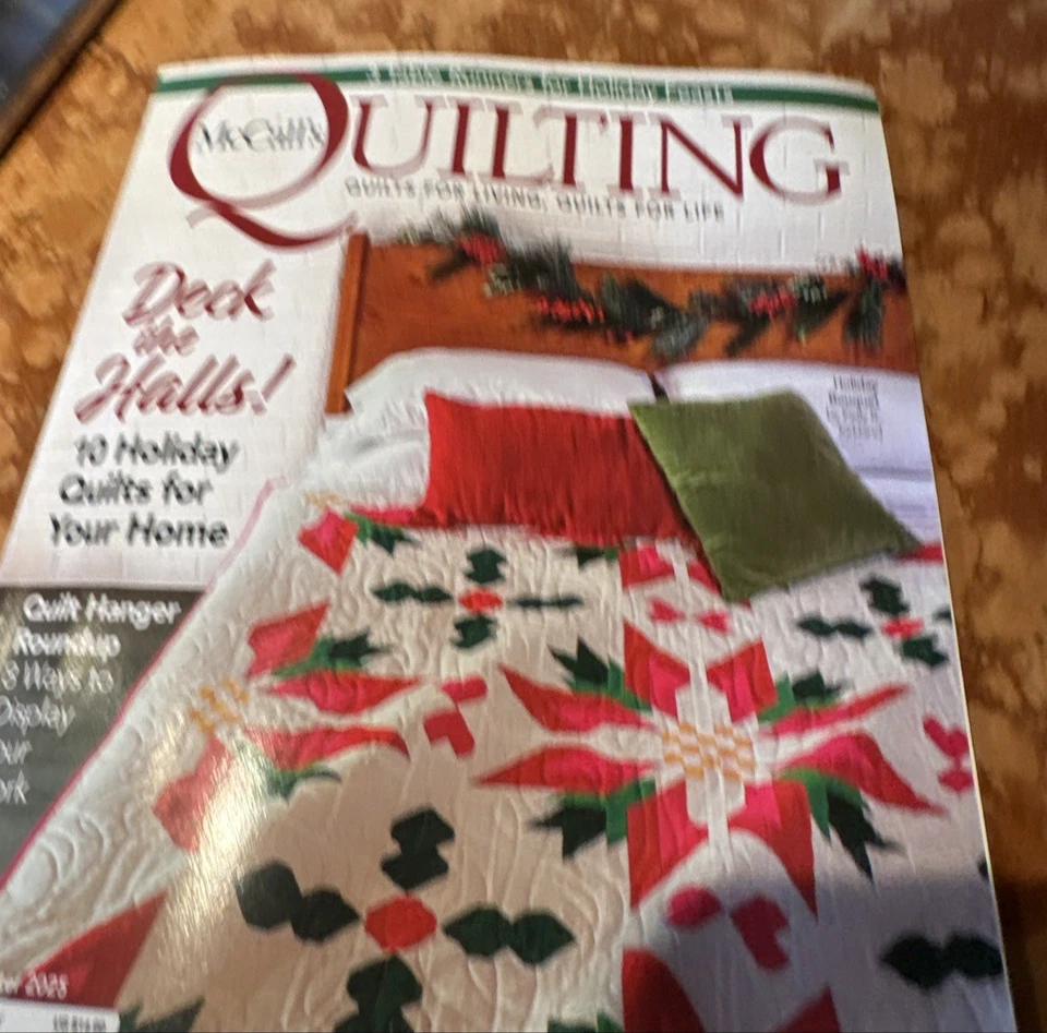 MCCALL'S QUILTING - Winter 2025 ~ Holiday Quilts & Table Runners - Image 2 of 3