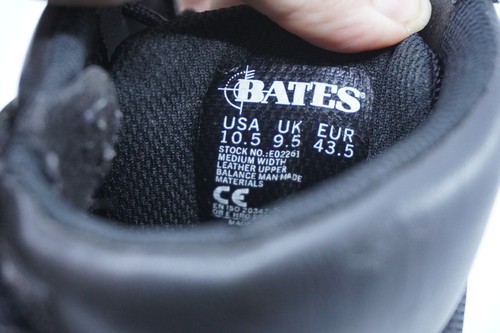 Bates Tactical Herren Gr. 10,5 Stiefel Kampf Arbeit Militär Leder Schwarz E02261 - Bild 5 von 6
