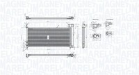 Kondensator Klimaanlage Magneti Marelli 350203107200 FüR Toyota Auris Prius Plug