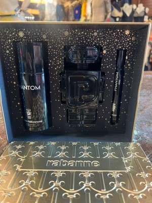 Paco Rabanne Phantom Parfum Deodorant Natural Spray Travel Spray Gift Set Robot