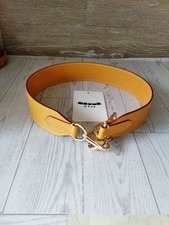 Vachetta Leather Strap Double Sided Usable Cowhide Crossbody Purse Strap
