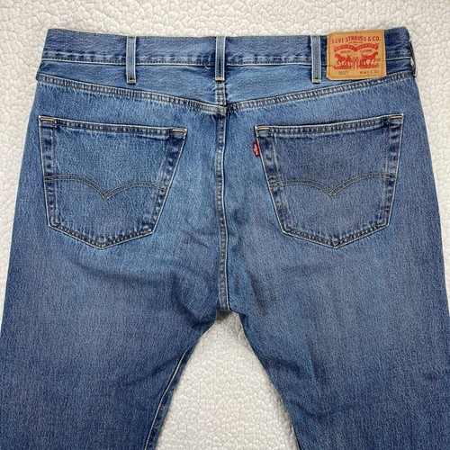 Jeans Levis 501 uomo 40x30 (effettivo 40x29,5) blu classico gamba dritta bottone mosca - Foto 4 di 11