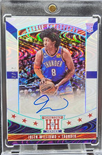 2022-23 Chronicles Hometown Heroes Rookie Swirl #d/25 Jalen Williams Auto RC 1/1