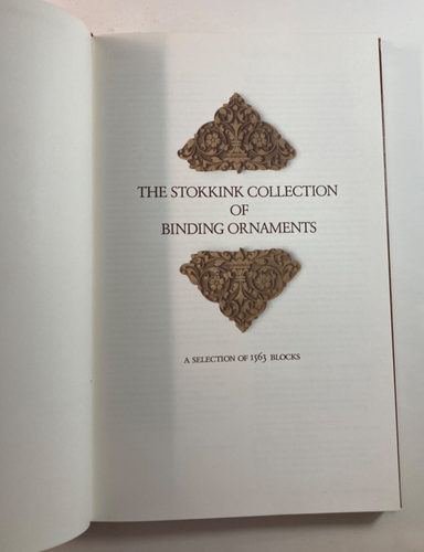 The Stokkink Collection of Binding Ornaments: A Selection of 1563 Blocks - Picture 3 of 9
