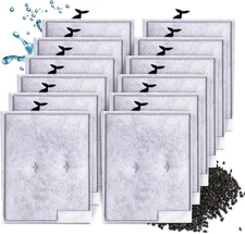 12 pack large filter cartridges compatible with aqueon quietflow power filter...
