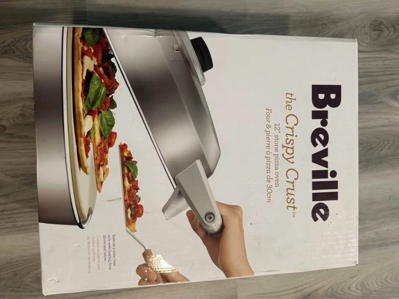 Breville Crispy Crust 12" Stone Pizza Oven Maker